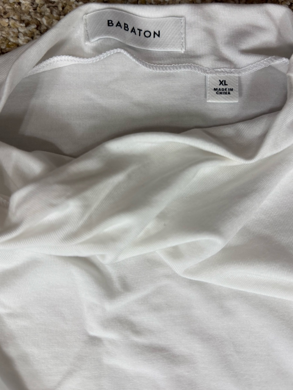 Babaton for Aritzia “Boardroom” Draped Mock Neck Sleeveless Tank - White NWT - Picture 12 of 14